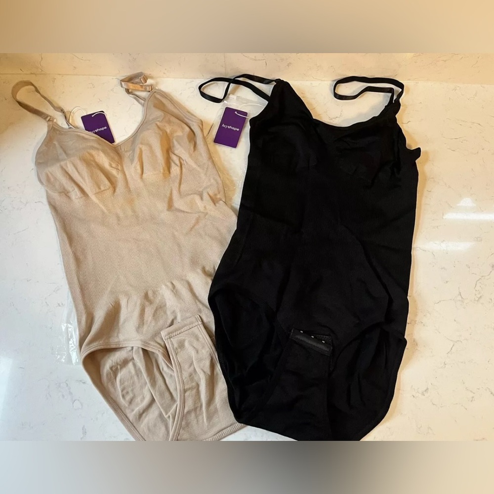 Pair of Shapewear Bodysuits